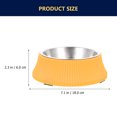 thumbnail image 2 of Shisuyan Spill Resistant Cat Bowl Elevated Design 1 Set 7.1x7.1x2.4in, 2 of 8