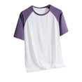 thumbnail image 1 of pstuiky Mangas cortas para hombre, Camiseta deportiva informal de manga corta de poliéster de color liso para hombre camisetas de hombre l, 1 of 7