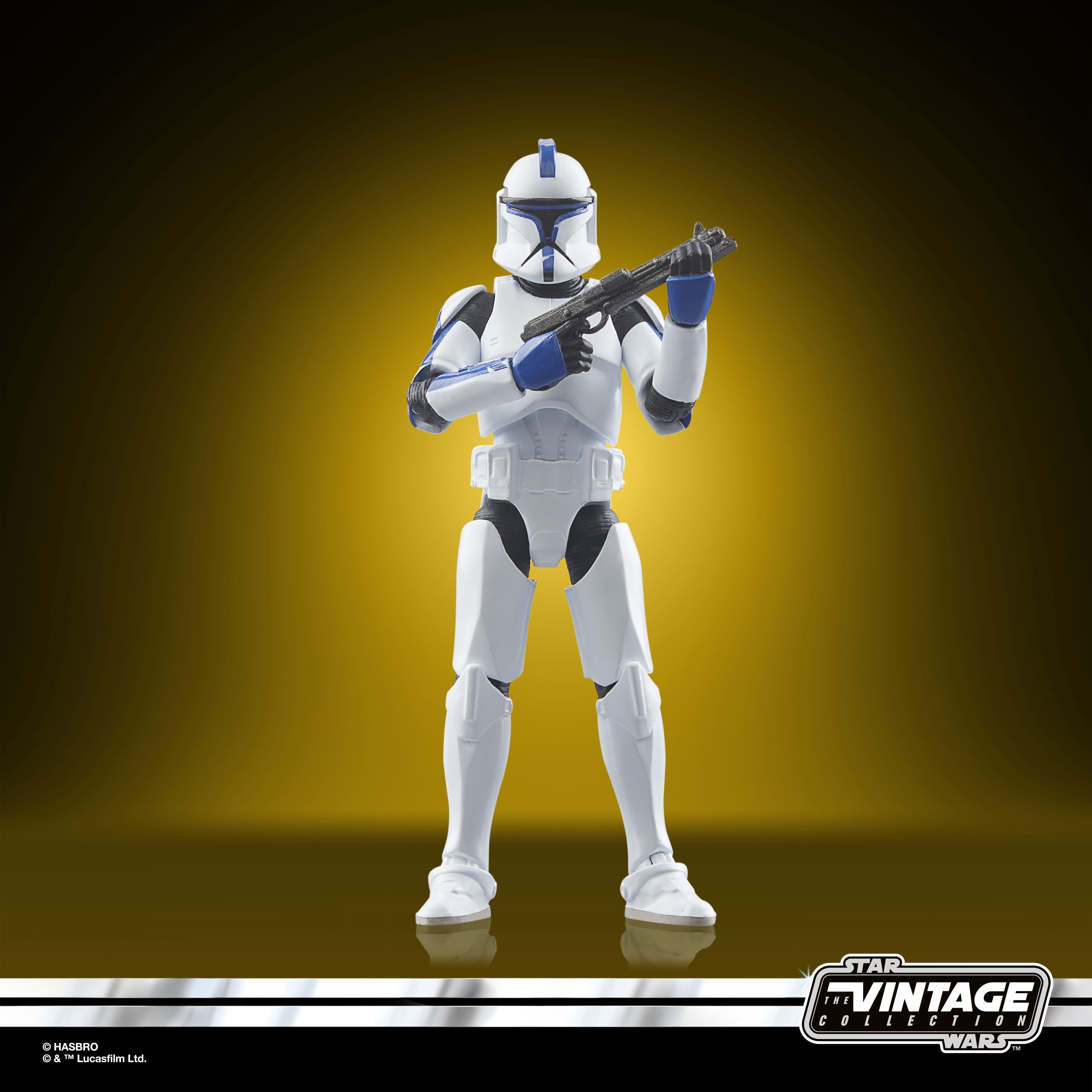 Star Wars The Vintage Collection Clone Trooper Lieutenant (Teth) Action Figure (3.75”)