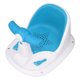 thumbnail image 5 of Asiento de baño infantil con respaldo, ventosa fuerte, silla ergonómica antideslizante para Baby Shower, azul y blanco, 5 of 9
