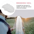 thumbnail image 2 of LOLIPPYY Velo De Novia Corto Para Y Accesorio Para, 2 of 7