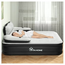 Full size air mattress with built in pump hot sale