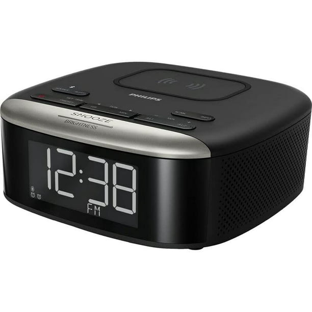 onderhoud Hond seinpaal PHILIPS Digital Alarm Clock with Wireless Phone Charger, Bluetooth Clock  Radio - Walmart.com
