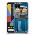 thumbnail image 1 of Head Case Designs Classic Cars Tufts Blue Soft Gel Case Compatible with Google Pixel 4, 1 of 7