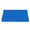 thumbnail image 3 of Awntech 5.38 Ft Nantucket Curved Slope Fixed Awning Canopy (64.5in x 44in x 36in), Bright Blue, 3 of 3