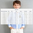 thumbnail image 3 of Babcutegg Boys School Uniform Soild Color with Badge Casual Fashion Lapel Regular Fit Boys School Wear Shirts Blue Size 4-5, 3 of 8