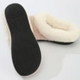 thumbnail image 3 of Pupeez Kid's Girl Memory Foam Comfort Plush Fleece Lined House Slipper - Mohair Upper Clog - Soft & Comfortable, 3 of 4