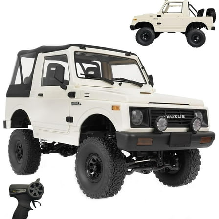 WPL C74-1 Suzuki Jimny 1/10 Scale RC Rock Crawler 4WD All Terriens Off-Road RC Cars with a Soft Top