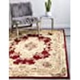 thumbnail image 3 of Unique Loom Versailles Medallion Motif Rug 3' 3 x 5' 3 Rectangle Burgundy/Ivory, 3 of 10