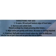 Vibrant Life Jumbo Deodorizing Wipes for Dogs & Puppies, Vanilla Coconut, 100 Count