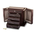 thumbnail image 2 of Mahogany Poplar Veneer Opening Side Jewelry Box, 2 of 5