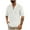 White, variant on Men Linen Shirts,Solid Color Stand Collar Long Sleeve Button Henley Shirts,Autumn Winter Comfort Breathable Pullover Blouses Holiday Vacation Casual Loose Tops with Pocket Tees