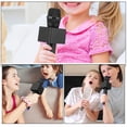 thumbnail image 4 of FELTECHELECTR 2 piezas de micrófono de apoyo para niños, micrófono de simulación, accesorio para disfraz de cantante, micrófono de juego de simulación, suministro para fiesta musical, 4 of 7