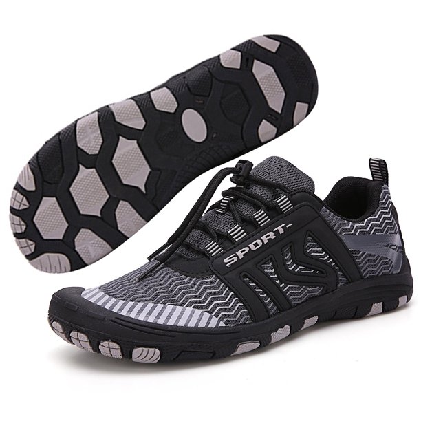 DQrwqpou Aqua Shoes - buceo transpirables para senderismo en el lago (negro 42)