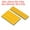 Dark Yellow, variant on Uxcell Reflective Patch 1"x4" 2"x3", 5 Pcs Safety Appliques, Blue
