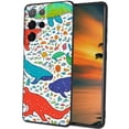 thumbnail image 1 of Compatible with Samsung Galaxy S22 Ultra Phone Case, Whale-111-4-3 Case Men Women, Flexible Silicone Shockproof Case for Samsung Galaxy S22 Ultra, 1 of 1