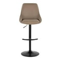 thumbnail image 6 of LumiSource Diana Adjustable Barstool - Set of 2, 6 of 10