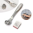 thumbnail image 4 of 18Pcs Leather Sewing Tools Craft DIY Hand Stitching Kit with Groover Awl Waxed Thimble, 4 of 7