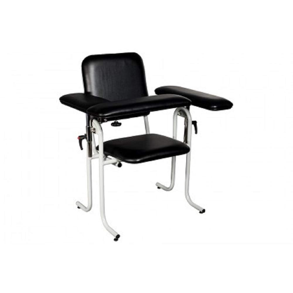 Lab Series Blood Drawing Chair with Plastic Seat 38" H, 34" W, 28" D