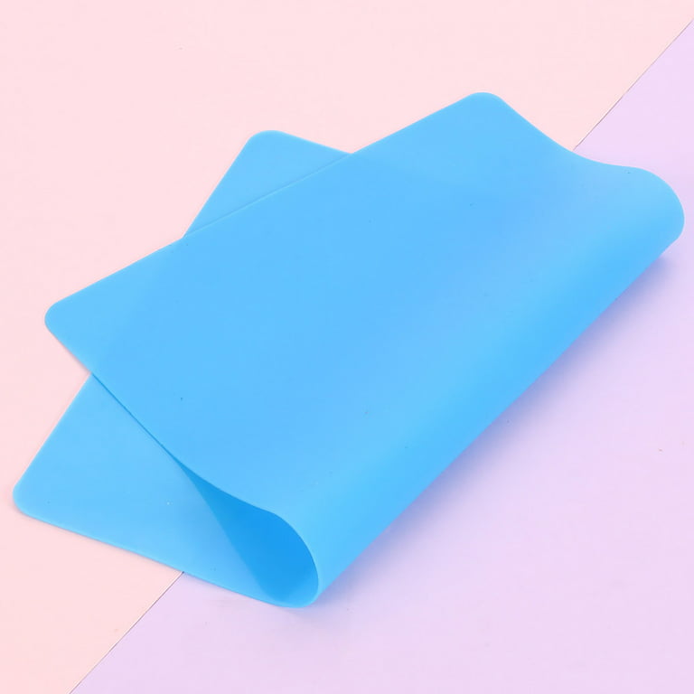 Dtydtpe 2 Pack Thick Silicone Sheet Crafts Silicone Mat for Jewelry Resin Casting Mould Fast Caps 15 mm Heat Bonding Glue Bars 1 oz Lot Falsies Glue