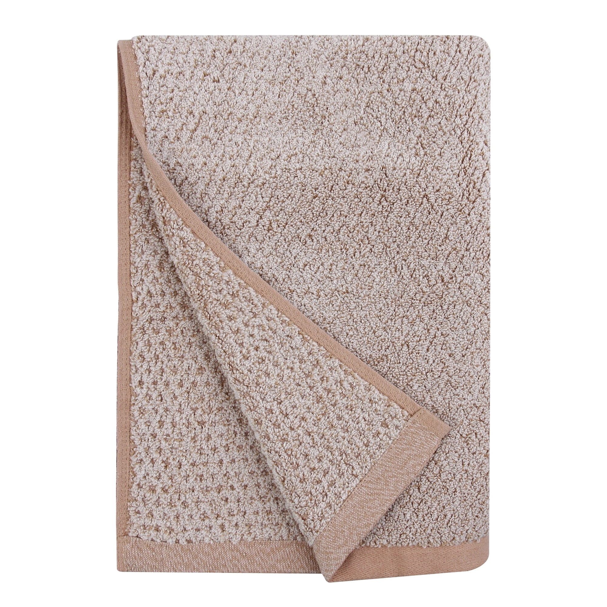 Fabreware FBT-008-B-2 Brown Cotton Yarn-Bath Towel- 2pc