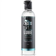 XESSO Water-Based Lube 8.3 fl.oz. for Women&Men&Couple Sex, Massage, Slippery, Long-Lasting Glide Gel, Sensitive-Skin Friendly, Made in US & Discreet Package