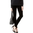 thumbnail image 1 of INC Leggings Décontractés en Velours pour Femmes, Noir, 14, 1 of 1