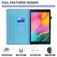 thumbnail image 5 of For Samsung Galaxy Tab A 8.0 Case SM-T290/T295/T297 2019 Model,Slim Shell Lightweight Folio Stand Premium PU Leather Case Protective Cover for Galaxy Tab A 8.0 inch 2019 SM-T290,Rainbow, 5 of 6