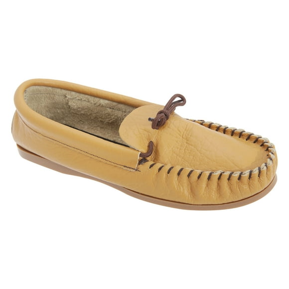 Mokkers Mens Gordon Softie Leather Moccasin Slippers