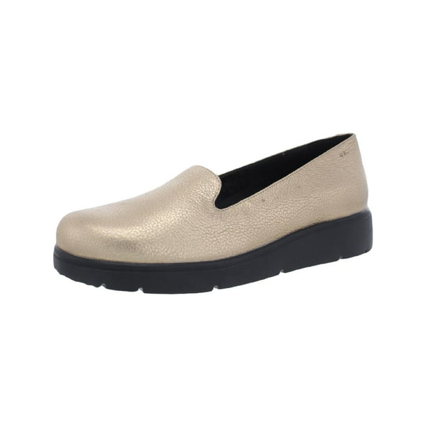Custodian Necklet collide Geox Respira Womens D Arlara Leather Slip-On Shoes Gold 10.5 Medium (B,M) -  Walmart.com