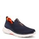 thumbnail image 3 of Zapatillas deportivas Skechers Gowalk 6 sin cordones para caminar, azul marino y naranja, 3 of 9