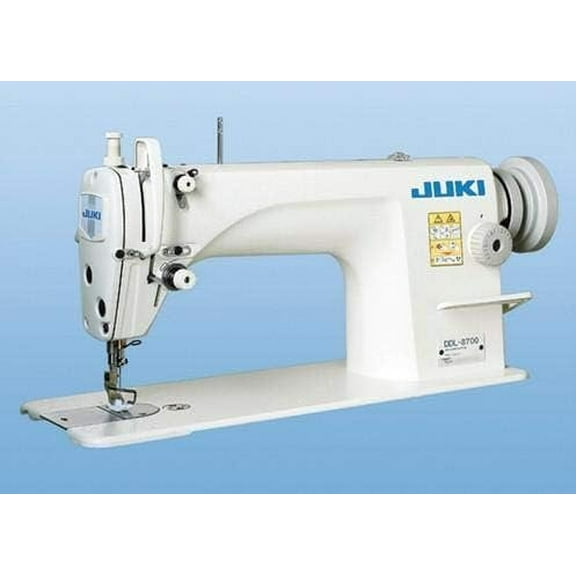 Juki DDL-8700 High-Speed Straight Lockstitch Sewing Machine Table with LED Lamp and Needle Position System, Single Needle