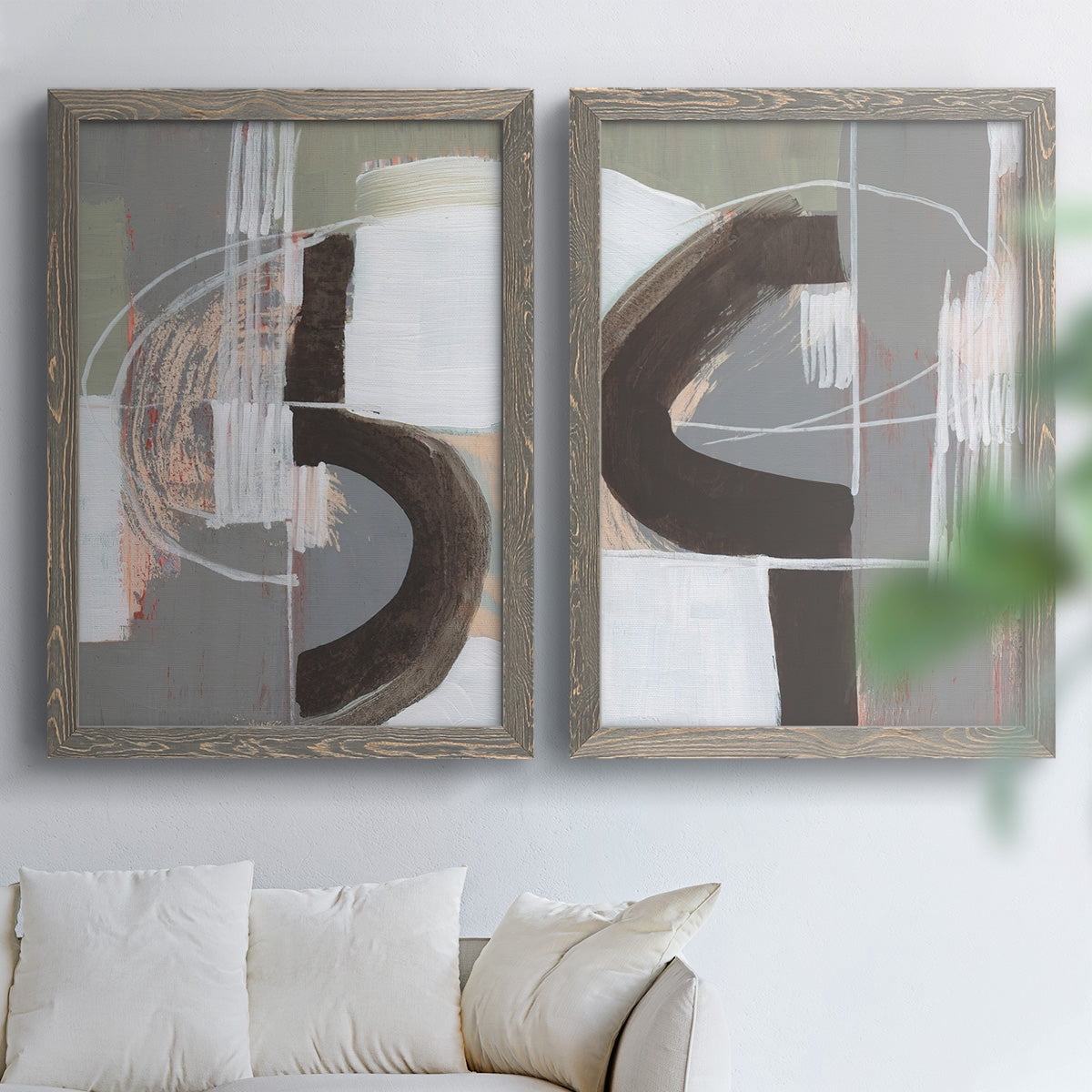 Arching Neutrals III - Premium Framed Canvas - Ready to Hang