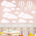 thumbnail image 2 of thovorrnl Cloud Wall Decals, Peel and Stick Vinyl Wall Stickers Art Decor, White Sky Themed Stickers for Boys Girls, Playroom Bedroom, Living Room, 2 of 7