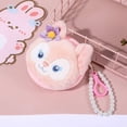 thumbnail image 2 of Lindo monedero de peluche de Sanrio, creativo bolso de almacenamiento con diseño de dibujos animados de melodía kulomi, llavero colgante al, 2 of 5