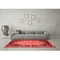 thumbnail image 3 of Ahgly Company Indoor Rectangle Medallion Red French Area Rugs, 6' x 9', 3 of 4