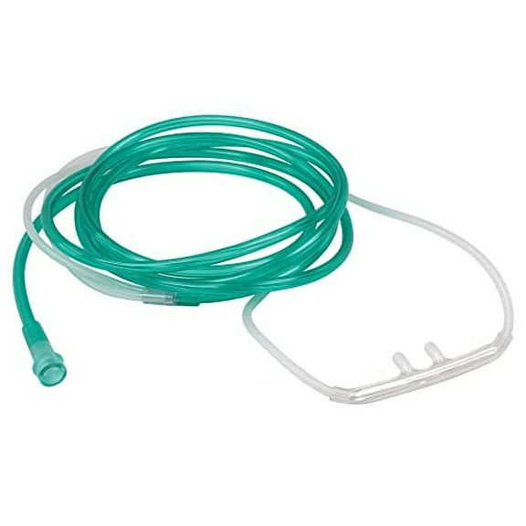 25pk Sunset 7Ft Soft Adult High Flow Oxygen Nasal Cannula w/Kink-Free Supply Tubing (RES1107SHF)