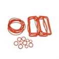 thumbnail image 2 of 8Pcs/Set Nitrile Rubber Sealing Ring for Oil Free Air Compressor Cylinder Head for 1100W, 2 of 9