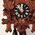 thumbnail image 2 of Horloge Coucou Cinq Feuilles, Oiseau, 2 of 3