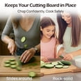 thumbnail image 4 of ZMKIAG Mini Non-slip Silicone Cutting Board Mat - Versatile Kitchen Counter Protector for Secure Food Preparation, Easy Clean Flexible Mat for Chopping and Serving, 4 of 7