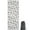 White Cow Moo, variant on White Cow Head Pattern Hot Yoga Mat Towel Non Slip for Hot Yoga - Quick-Drying Yoga Mat Cover with 4 Corner Pockets with Travel Bag - Hot Yoga Towel Non Slip Grip Moisture Wicking Sweat 70"x26"