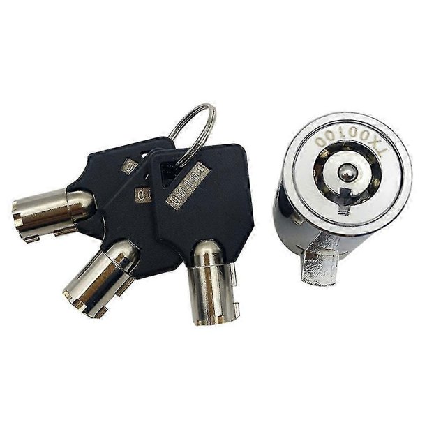 Copper Lock Core Cylinder Lock Core for Vending Machine Cabinet Replacement - Anti-Theft ...