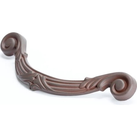 UPC 655701050214 product image for Berenson Baroque 5 Inch Center to Center Bronze Rust Glaze Cabinet Pull 1610-1RB | upcitemdb.com