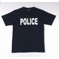 thumbnail image 2 of Rothco 2-Sided Police T-Shirt - Black, Medium, 2 of 2
