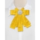thumbnail image 4 of INSPIRE CHIC Broche de cinta para mujer, lazo, corbata, broches para bodas y fiestas, color amarillo, 4 of 4