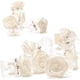 thumbnail image 3 of 10 piezas, horquillas para el cabello decoradas con rosas, pasador de flores blancas, horquillas elegantes, joyería para el cabello nupcial para mujeres y niñas, 3 of 5