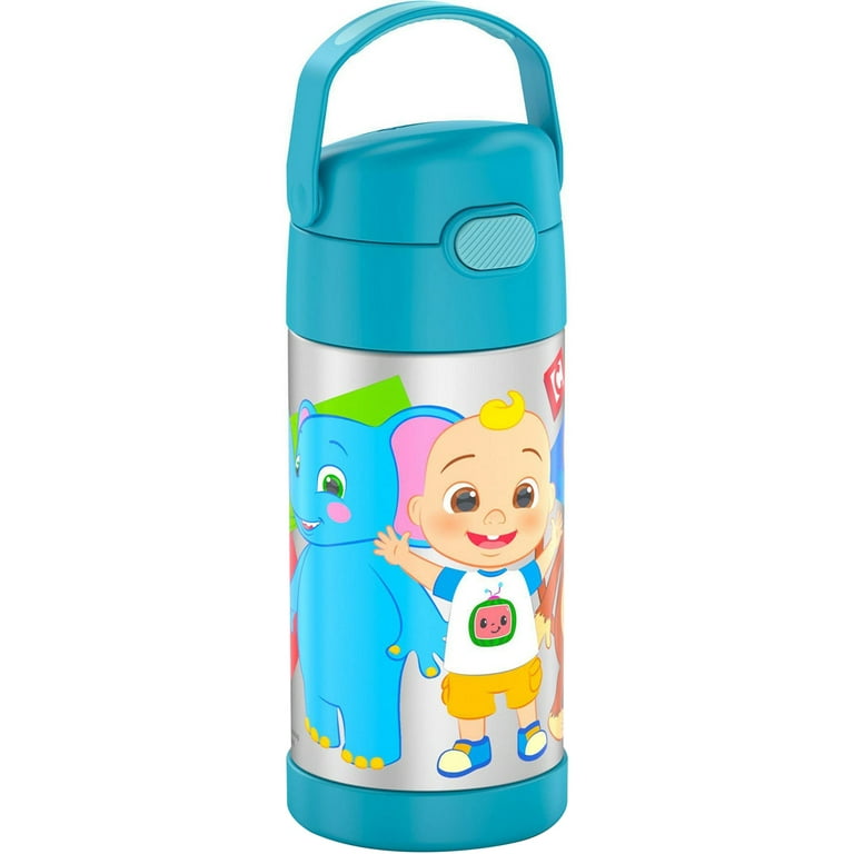  Jarlson kids water bottle with straw - CHARLI - insulated  stainless steel water bottle - thermos - girls/boys (Cat 'Star', 12 oz) :  Home & Kitchen