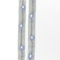 thumbnail image 2 of Kurt Adler 9' 32-Light Battery Operated White Iridescent Ribbon, 2 of 2