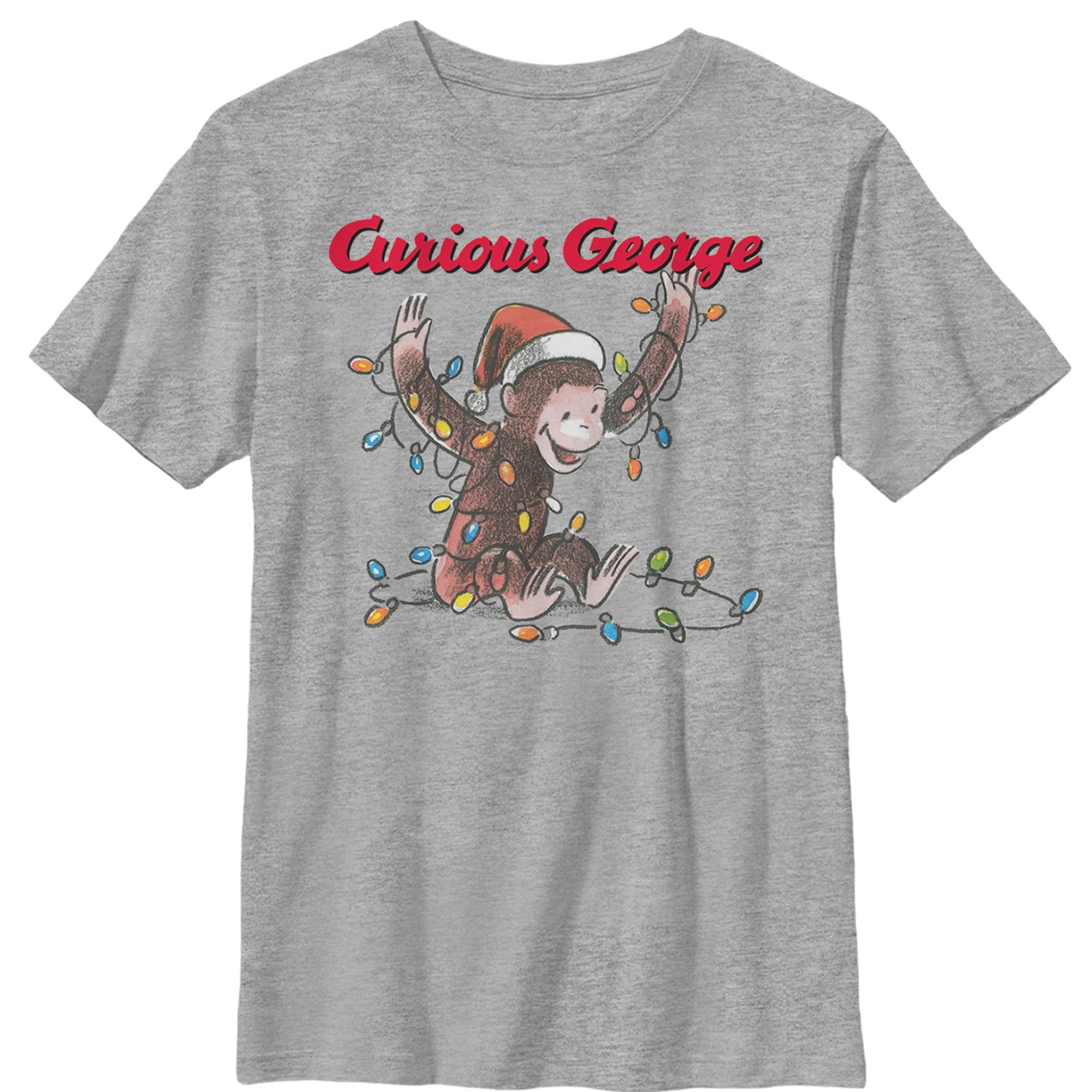 Boy's Curious George Christmas Light 