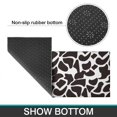thumbnail image 6 of White and Black Of Leopard Print Kitchen Rugs Sets Of 2,Anti Fatigue Kitchen Mat Rugs Non Slip Washable,Decorative Kitchen Floor Mats for Kitchen,Sink,Laundry,17"x30"+17"x47", 6 of 7